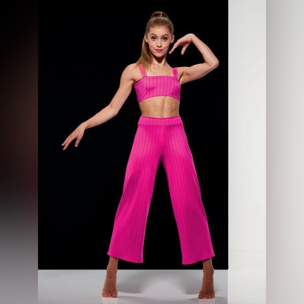 Kids Pink Dance Costume Set